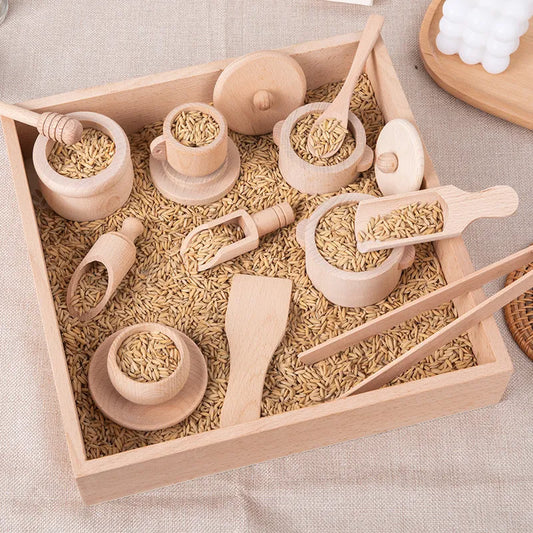 MINIBOO Montessori  imulated Kitchen Tea Set 