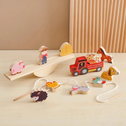 MINIBOO Montessori toys Balance Blocks 
