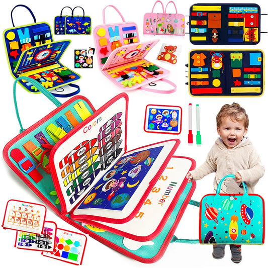 MINIBOO Busy Board Montessori Toy