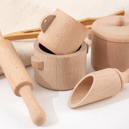 MINIBOO Montessori  imulated Kitchen Tea Set 